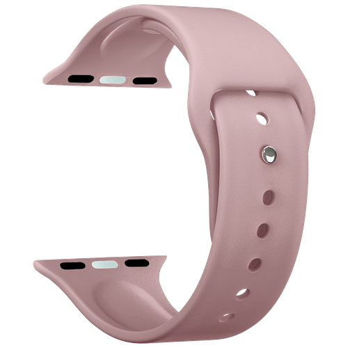 Ремешок Band Silicone для Apple Watch 38/40 mm, силиконовый, розовый, Deppa 47124