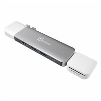 Док-станция j5create Ultradrive Kit USB Type-C - USB-C PD 3.0/USB-C 3.1/HDMI/USB-A 3.1x2/4K HDMI SD/microSD JCD387