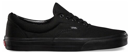 Кеды VANS Era, летние, повседневные, низкие, размер 37, черный