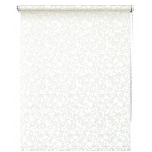 фото Рулонная штора уют 7705 лето (белый), 50х175 см