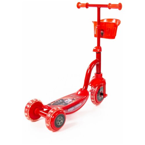 фото Tj-411 детский самокат (красный) (в коробке) полесье