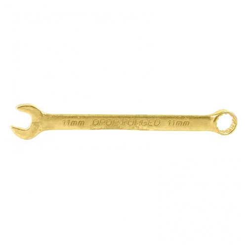 Ключ комбинированный Сибртех 11 мм, желтый цинк 14977