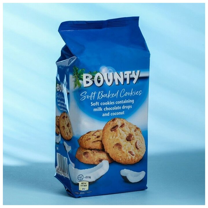 Печенье Bounty Cookies, 180 г - фотография № 2