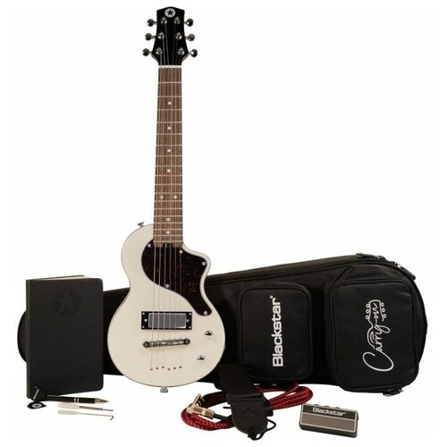 Blackstar Carry On Lite White Тревел-гитара в комплекте с AmPlug