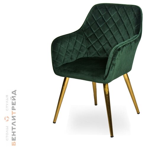 Стул Кардос зеленый бархат