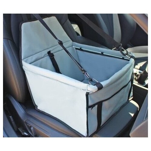 Автогамак для собак для перевозки собак, серый