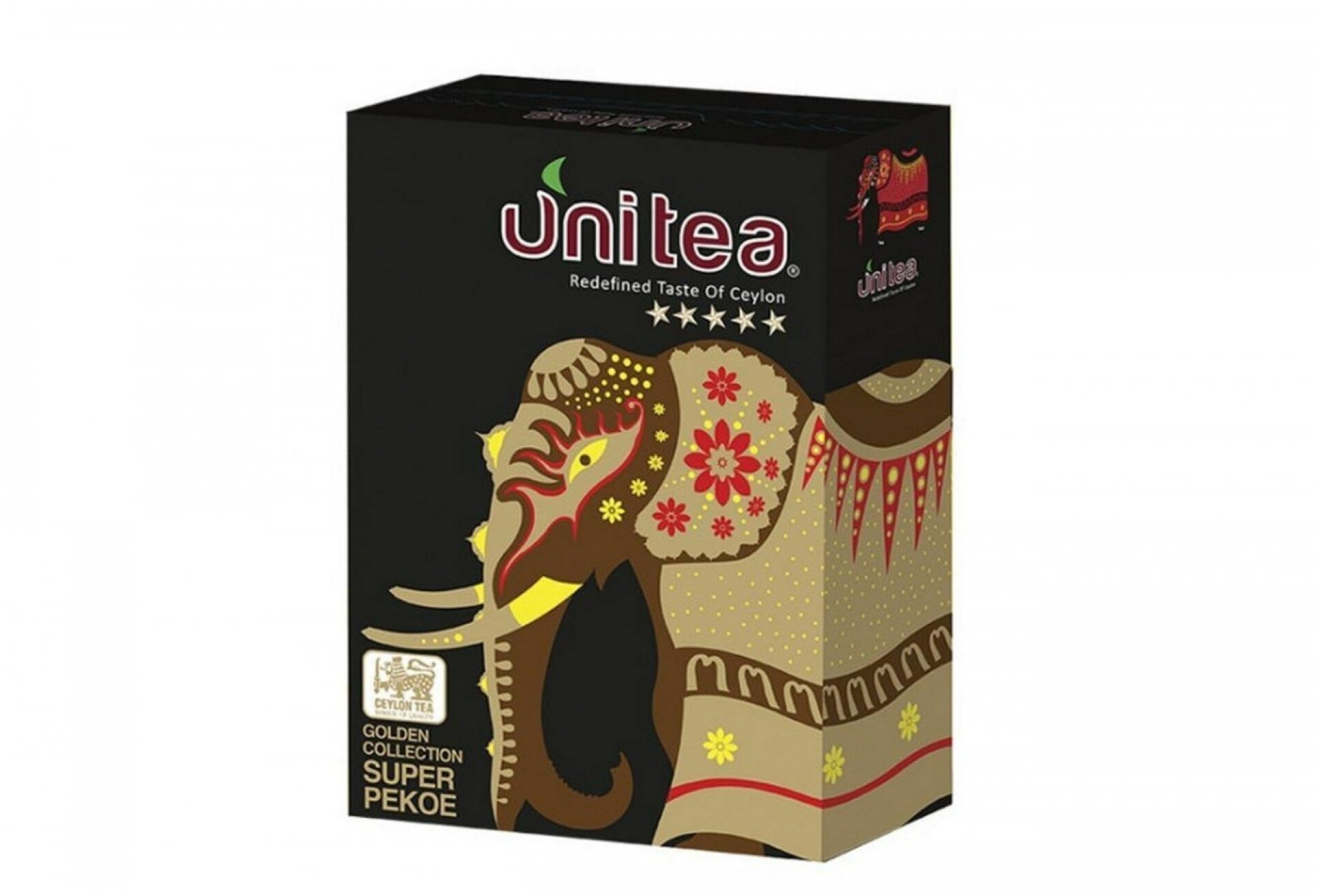 UNITEA Чай черный Golden Super Pekoe, 200 г - фотография № 1