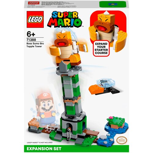 Конструктор LEGO Super Mario 71388 Падающая башня босса братца-сумо. Дополнительный набор