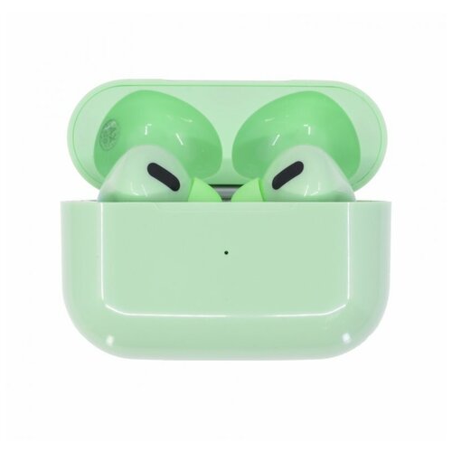 Наушники беспроводные TWS inPod 3 Pro с боксом для зарядки Bluetooth зеленый 87000₽