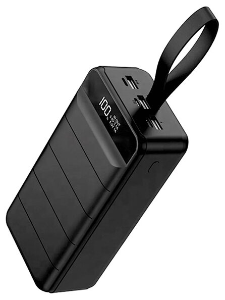 Внешний аккумулятор Power Bank MAIMI MI9 50000 mAh 3 USB, черный