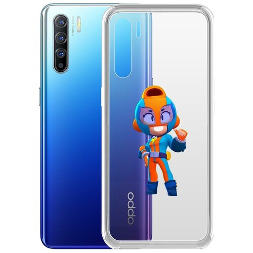 фото Чехол-накладка clear case brawl stars-gt макс для oppo reno3 krutoff group