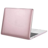 Чехол для MacBook Pro 13 2020 - 2016 (A2159, А1989, A1708, A1706, A2289, А2251, A2338), Nova Store, пластик, розовое золото