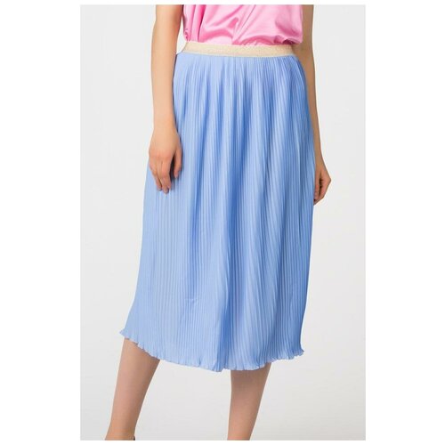 Плиссированная юбка T-Skirt T-Skirt SS17-02-0392-FS Голубой 40