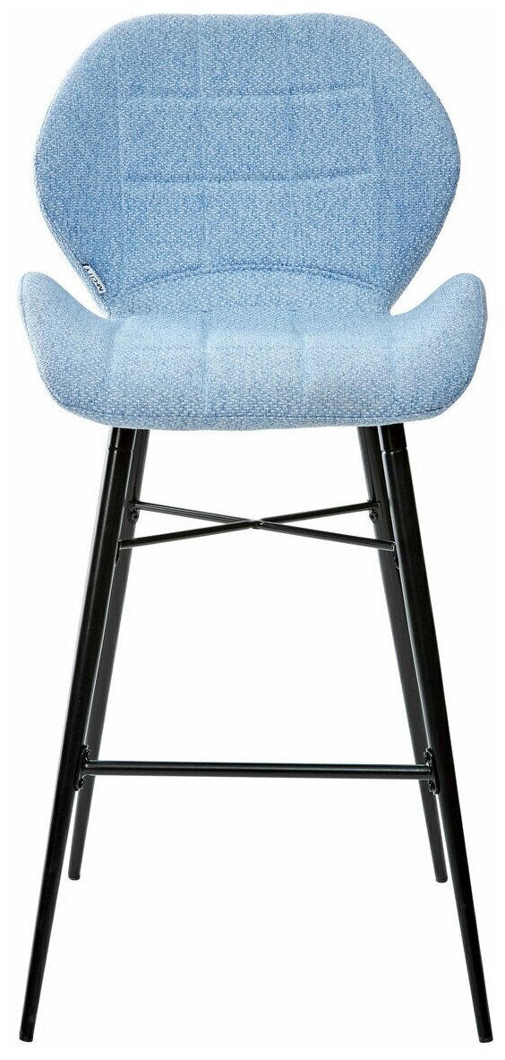 Барный стул для кухни MARCEL TRF-10 небесно-голубой, ткань m-sity (м-сити) - фотография № 3