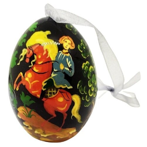 Яйцо декоративное авторское, ручная роспись, 