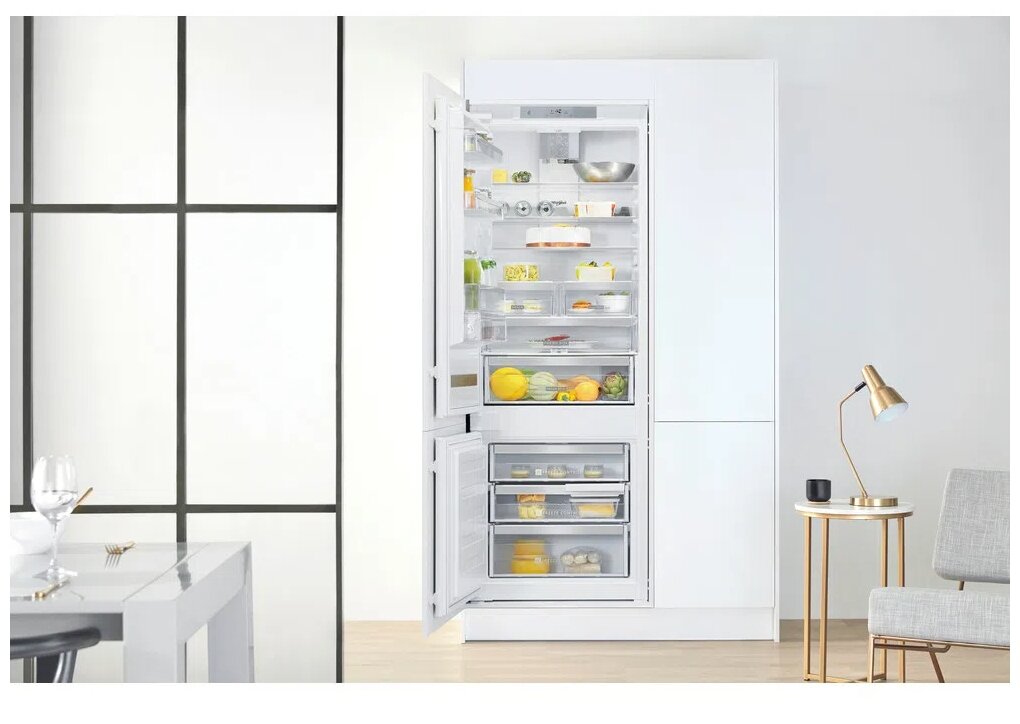 Встраиваемый холодильник Whirlpool SP40 802 EU, белый - фотография № 12