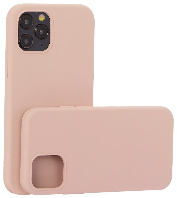 Накладка силиконовая MItrifON для iPhone 14 Plus (6.7") без логотипа Pink sand Розовый песок №19