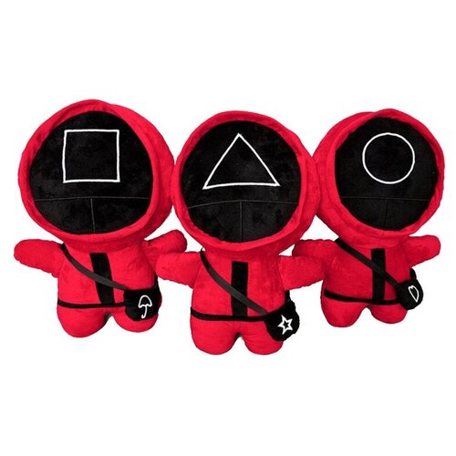 Мягкая игрушка / Игра в Кальмара /охранник / игрушка игра в кальмара