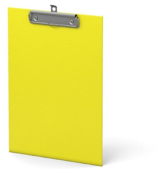 фото Планшет с зажимом А4, Erich Krause Neon, жёлтый
