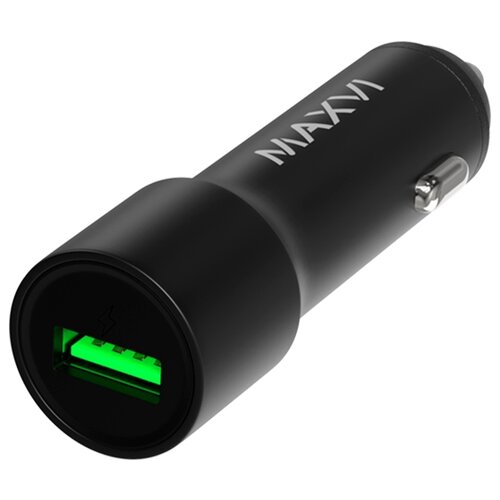 Автомобильное зарядное устройство MAXVI CCM-M241, 15 Вт, черный азу dream 2a usb drm ch7 black