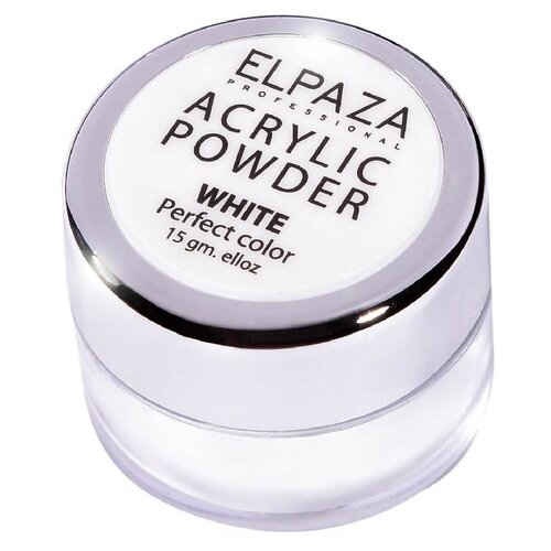 ELPAZA пудра Acrylic Powder, 15 мл., white