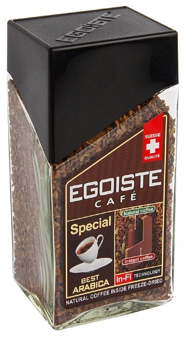 Кофе молотый в растворимом EGOISTE Special 50 г - фотография № 4