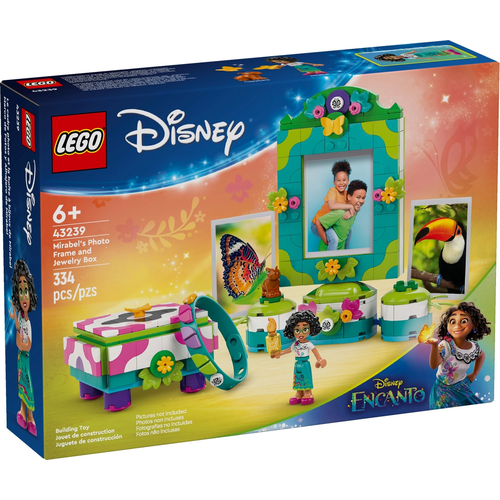 Конструктор LEGO Disney Encanto 43239 Mirabel's Photo Frame and Jewelry Box, 334 дет.