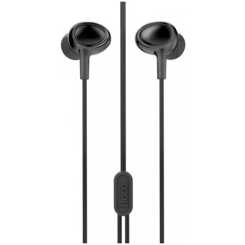 Наушники внутриканальные Hoco M3 микрофон кнопка ответа кабель 12м черный 6957531031840 59500₽