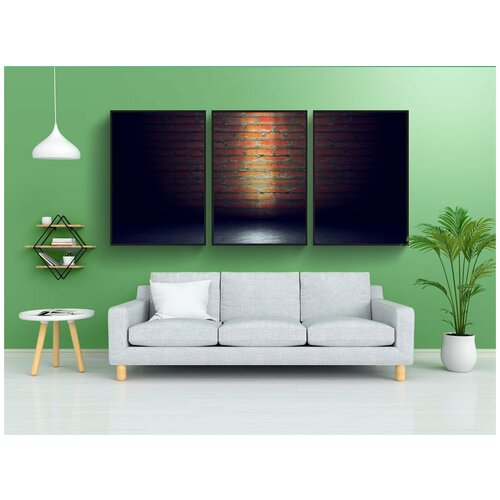 фото Набор модулных постеров для интерьера "покидать, в возрасте, квартира" 60x90 см. в тубусе, без рамки lotsprints