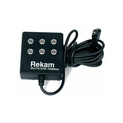 Разветвитель Rekam MST-01 для PC-разъема синхрокабеля, 6-ти канальный кронштейн selens m11 027b для крепления студийных осветителей к стене