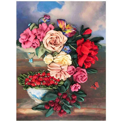 фото Набор для вышивания каролинка кл 3007н натюрморт