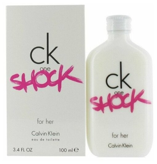 Туалетная вода Calvin Klein женская CK One Shock For Her 100 мл