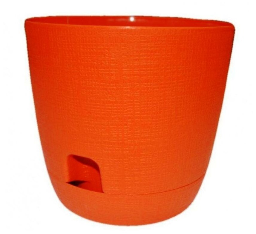 фото Горшок для цветов с поддоном Le Twist (Ле Твист), диаметр 19 см, объем 3,3 литра, дренаж, кашпо, ТЕК. А. ТЕК