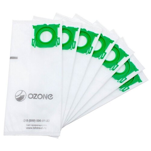 Мешки OZONE для пылесоса Bork V 700, V 701, V 702, V 703, V 705, V 7011, V 7012, V 7013, VC SHGR 9721, тип V7D1 мешки пылесборники для пылесоса bork 8 штук