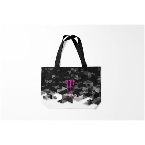 фото Сумка-шоппер / 46х35 см / разное спортивное / экстремальный спорт monster energy z burnettie