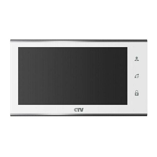 фото Ctv-m2702md цветной монитор (белый) для квартиры