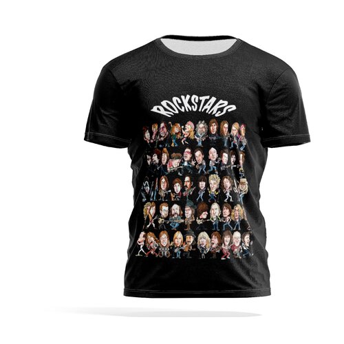 фото Футболка panin brand, размер xxl, черный