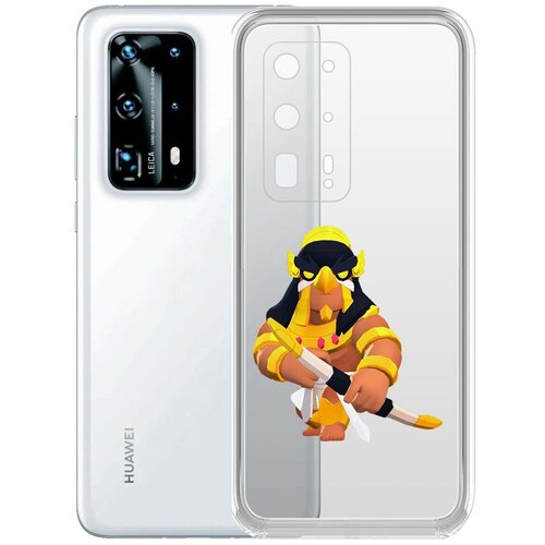 фото Чехол-накладка clear case brawl stars-бо хорус для huawei p40 pro+ krutoff group
