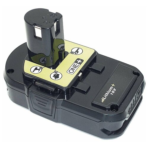 фото Аккумулятор для ryobi (p/n: p104, p103, rb18l40) 1,5ah 18v li-ion sino power