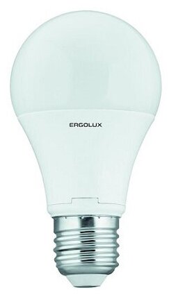 Лампа светодиодная А60-10W-E27 3000K Ergolux