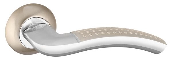 фото Ручка раздельная PUNTO LOGICA TL SN/CP-3 мат. никель/хром /35749/