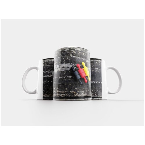 фото Кружка "чернить, красный, золото" 320 мл lotsprints