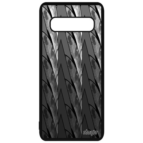 фото Противоударный чехол для мобильного // samsung galaxy s10 plus // "восход" дизайн вершина, utaupia, серый