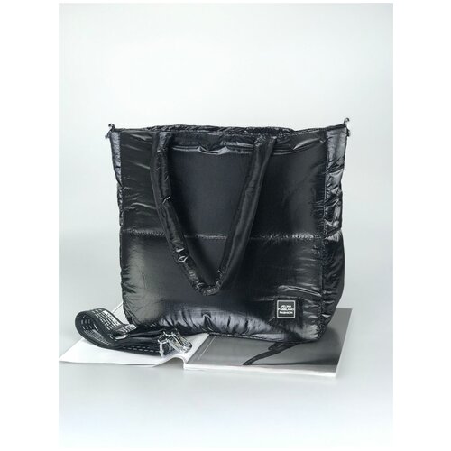 фото Сумка женская 9804b592526 black velina fabbiano