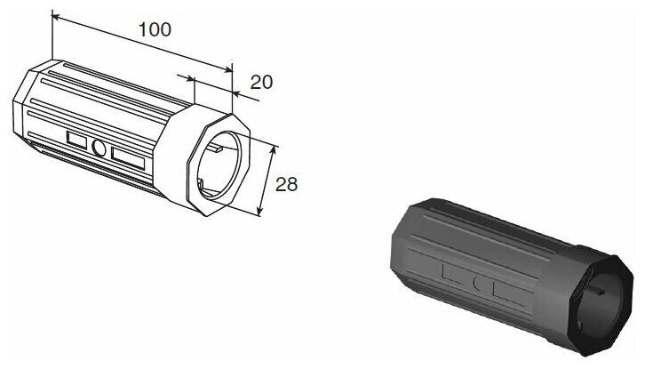 DoorHan: Капсула универсальная KP40+Подшипник BR28 - фотография № 2