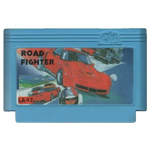 Картридж Дорожный Боец (Road Fighter) (8 bit) английский язык