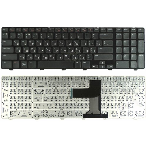 Клавиатура для ноутбука Dell Inspiron 17R N7110 черная 86400₽