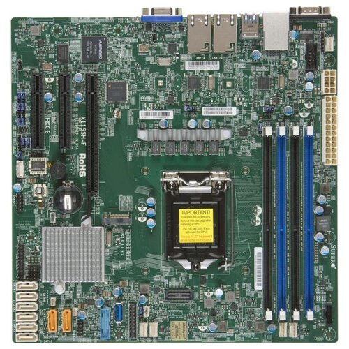 Материнская плата SuperMicro MBD-X11SSH-F-B