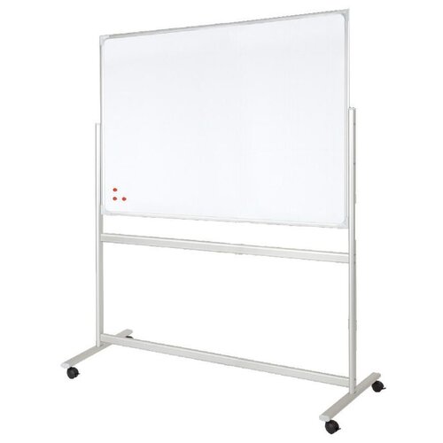 Доска магнитно-маркерная 2X3 TDS1510UKF лак 100x150см на роликах не поворотная