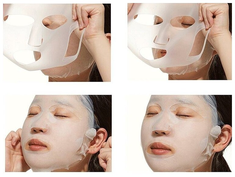 Силиконовая маска 3d для лица Ayoume 3D Silicone Facial Mask - фотография № 5
